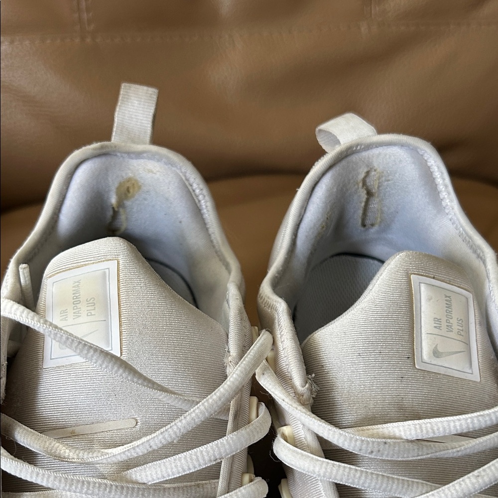 Nike Air VaporMax Plus in Cream White size 12.5 - Picture 8 of 12